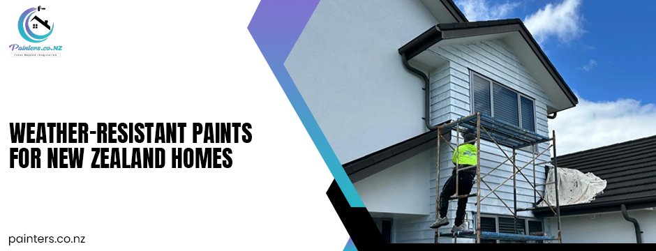 weather-resistant-paints-professional-painter-on-scaffold-nz-home-exterior