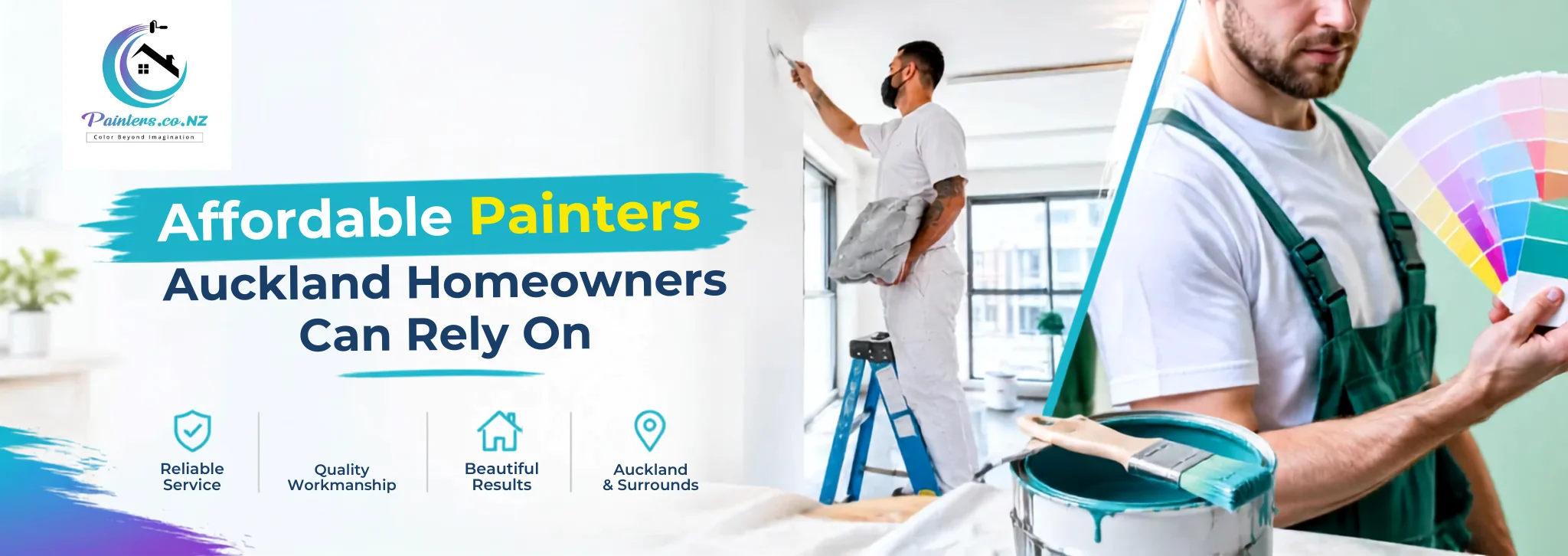 Affordable painters Auckland for quality home painting services